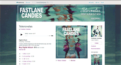 Desktop Screenshot of fastlanecandies.bandcamp.com