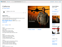 Tablet Screenshot of kawandebose.bandcamp.com