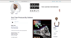 Desktop Screenshot of earlythemc.bandcamp.com