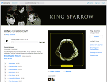 Tablet Screenshot of kingsparrow.bandcamp.com