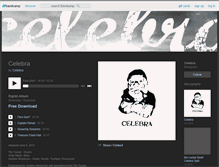 Tablet Screenshot of celebra.bandcamp.com