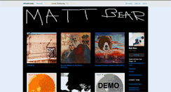 Desktop Screenshot of mattandfriends.bandcamp.com