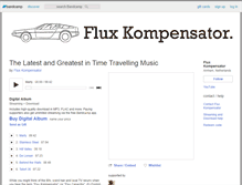 Tablet Screenshot of derfluxkompensator.bandcamp.com