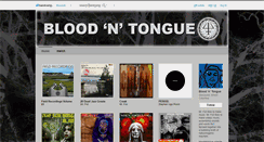 Desktop Screenshot of bloodntongue.bandcamp.com