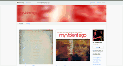 Desktop Screenshot of myviolentego.bandcamp.com