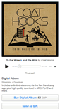 Mobile Screenshot of coathooks.bandcamp.com