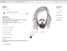 Tablet Screenshot of lukefranks.bandcamp.com