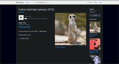 Desktop Screenshot of hotbox.bandcamp.com