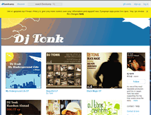 Tablet Screenshot of djtonk.bandcamp.com