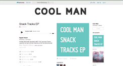 Desktop Screenshot of coolman.bandcamp.com