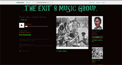 Desktop Screenshot of exit8musicgroup.bandcamp.com