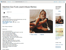 Tablet Screenshot of justamusic.bandcamp.com