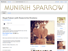 Tablet Screenshot of munirihsparrow.bandcamp.com