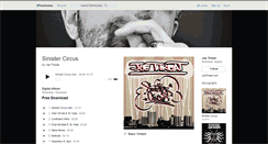 Desktop Screenshot of joethreat.bandcamp.com