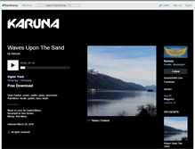 Tablet Screenshot of karunaonline.bandcamp.com