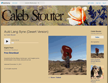 Tablet Screenshot of calebstouter.bandcamp.com