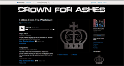 Desktop Screenshot of crownforashes.bandcamp.com