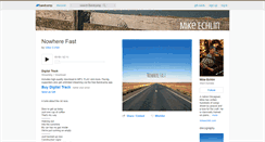 Desktop Screenshot of mikeechlin.bandcamp.com
