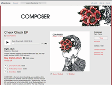 Tablet Screenshot of composerband.bandcamp.com