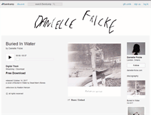 Tablet Screenshot of daniellefricke.bandcamp.com