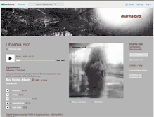 Tablet Screenshot of dharmabird.bandcamp.com