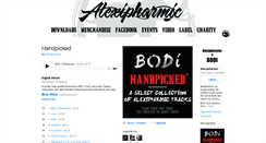Desktop Screenshot of alexipharmic.bandcamp.com