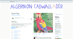 Desktop Screenshot of algernoncadwallader.bandcamp.com