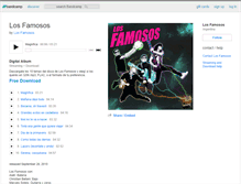 Tablet Screenshot of losfamosos.bandcamp.com