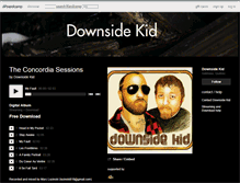 Tablet Screenshot of downsidekid.bandcamp.com