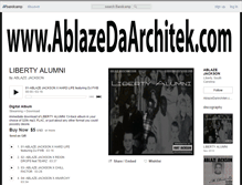 Tablet Screenshot of ablazejackson.bandcamp.com