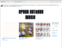 Tablet Screenshot of bryananthonymusic.bandcamp.com