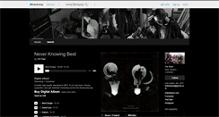 Desktop Screenshot of imfine.bandcamp.com