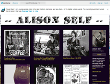 Tablet Screenshot of alisonself.bandcamp.com