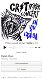 Mobile Screenshot of crit.bandcamp.com