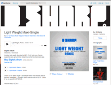 Tablet Screenshot of djdsharp.bandcamp.com