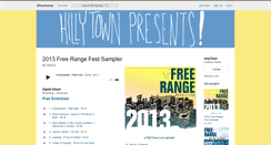 Desktop Screenshot of hillytown.bandcamp.com