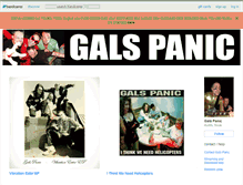 Tablet Screenshot of galspanic.bandcamp.com