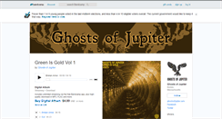 Desktop Screenshot of ghostsofjupiter.bandcamp.com