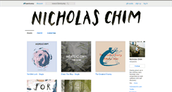 Desktop Screenshot of nicholaschim.bandcamp.com