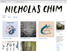 Tablet Screenshot of nicholaschim.bandcamp.com