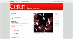 Desktop Screenshot of curium.bandcamp.com