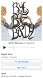 Mobile Screenshot of byebyebirdy.bandcamp.com