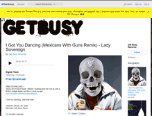 Tablet Screenshot of getbusy.bandcamp.com