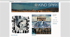 Desktop Screenshot of kindspirit.bandcamp.com
