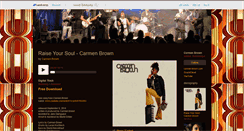 Desktop Screenshot of carmenbrown.bandcamp.com