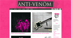 Desktop Screenshot of anti-venom.bandcamp.com