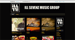 Desktop Screenshot of illsevenzmusicgroup.bandcamp.com