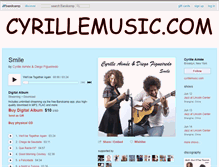 Tablet Screenshot of cyrilleaimee.bandcamp.com