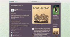 Desktop Screenshot of annagordon.bandcamp.com