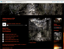 Tablet Screenshot of fuckingfallacy.bandcamp.com
